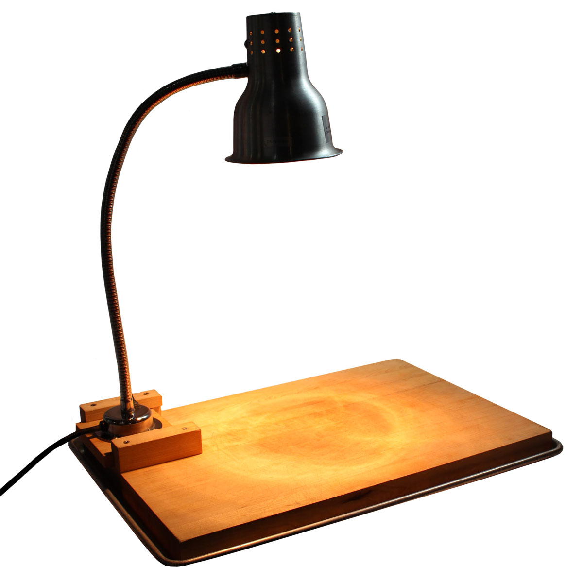 Heat Lamp with Board & Pan